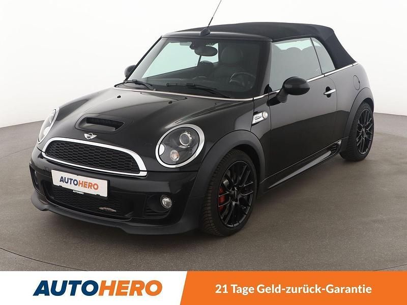 Schwarz Gebraucht 2015 Mini John Cooper Works Cabriolet Cabrio | 18.270 € (Fairer Preis) - Bild 1/3