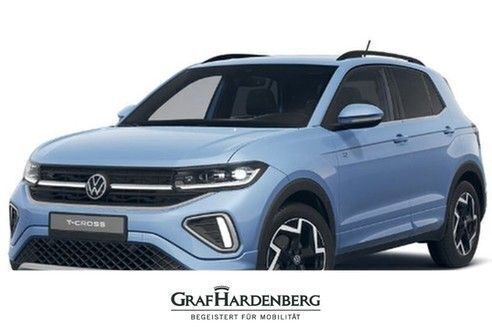 Blau Neu 2025 VW T-Cross R-line SUV | 37.900 € - Bild 1/4