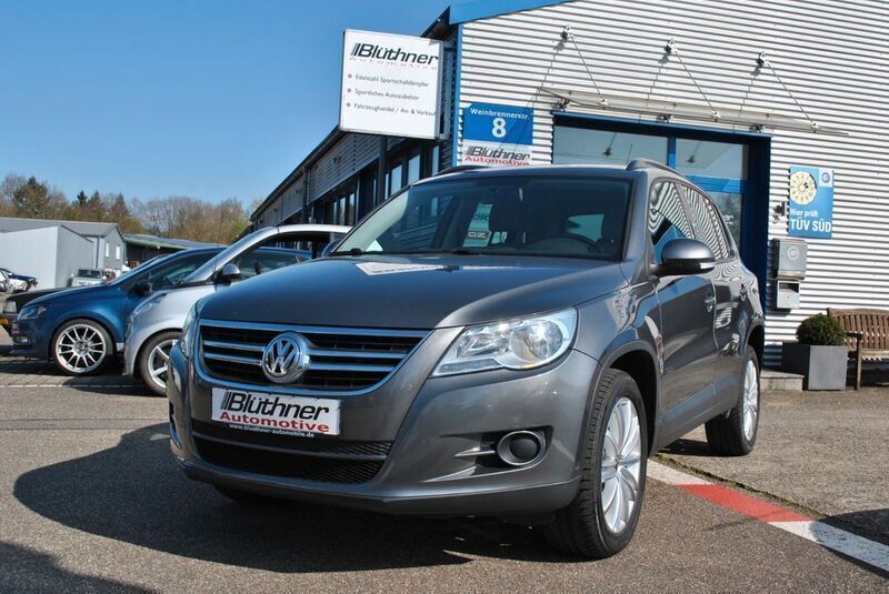 Grau Gebraucht 2010 VW Tiguan Trendline SUV | 6.490 € (Guter Preis) - Bild 1/4