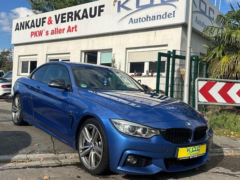 Blau Gebraucht 2014 BMW 430 Cabriolet M Sport Cabrio | 13.900 € - Bild 1/4