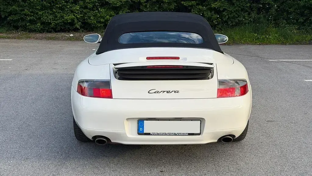 Gebraucht Porsche 911 Carrera Cabriolet 300 PS (220 kW) 2001 Weiß Cabrio
