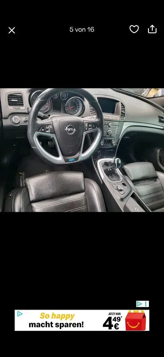 Gebraucht Opel Insignia OPC 325 PS (239 kW) 2012 Schwarz Kombi