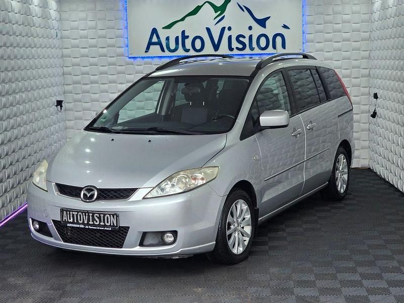 Gebraucht Mazda 5 Exclusive 110 PS (80 kW) 2007 Silber Van / Kleinbus