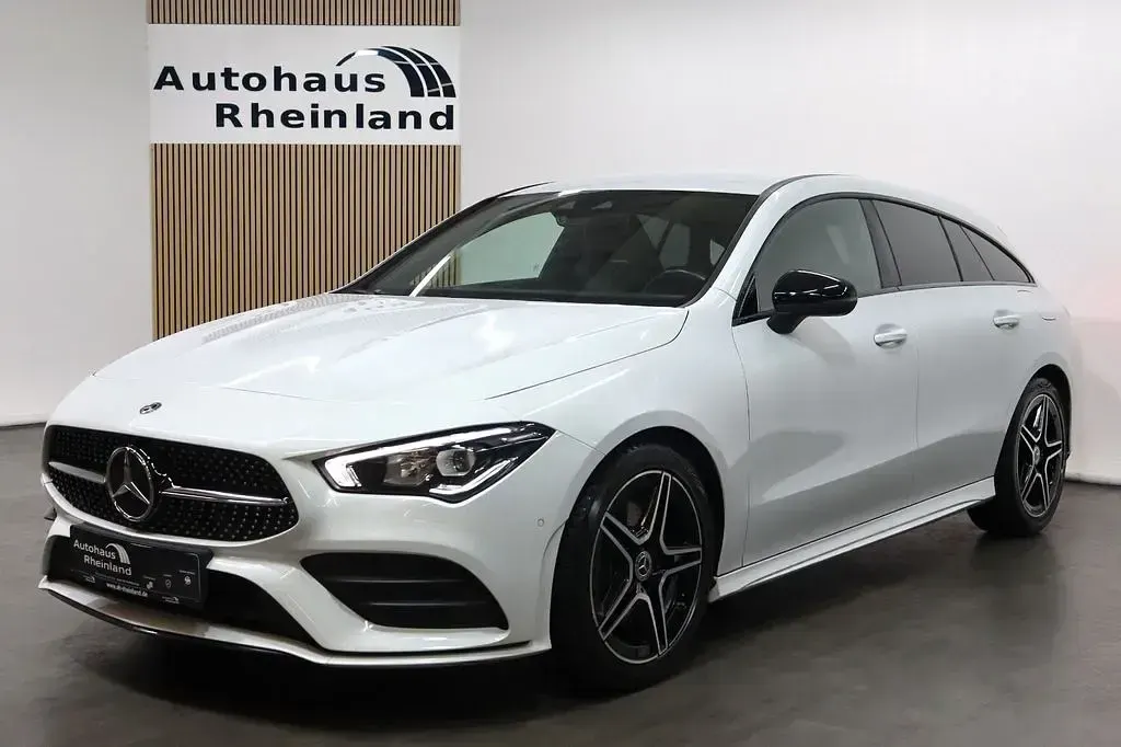 Gebraucht Mercedes CLA200 AMG 163 PS (119 kW) 2019 Weiß Coupé