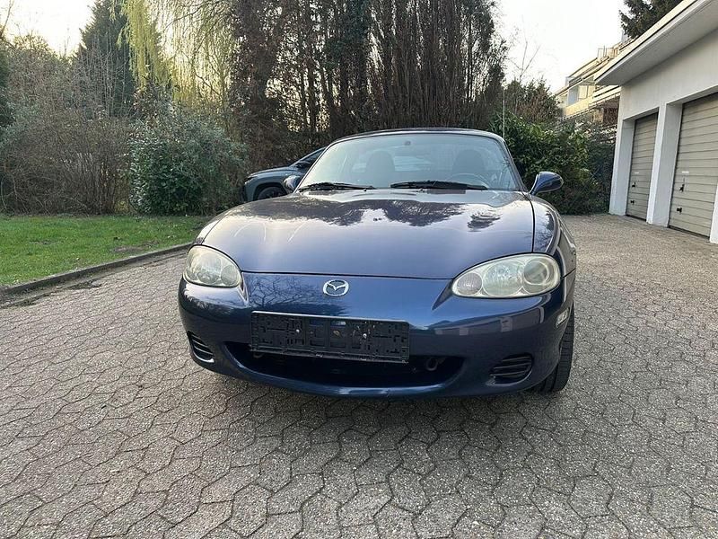 Gebraucht Mazda MX5 110 PS (80 kW) 2001 Blau Cabrio
