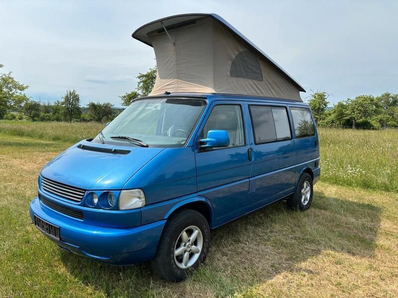Blau Gebraucht 2001 VW T4 California Van | 28.900 € (Teuer) - Bild 1/4
