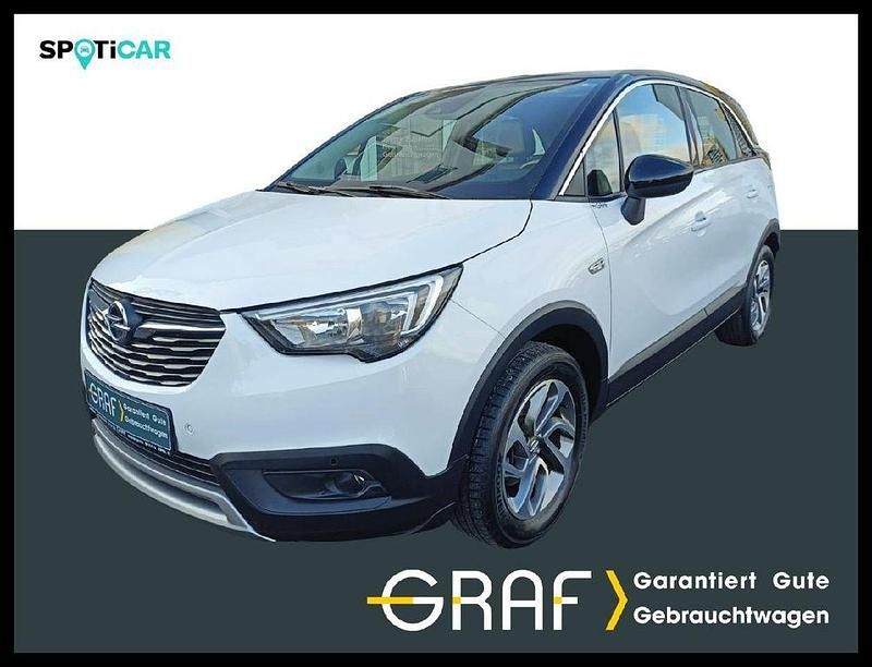 Schnee weiß / dach schwarz Gebraucht 2018 Opel Crossland Innovation SUV | 11.980 € (Etwas zu teuer) - Bild 1/4