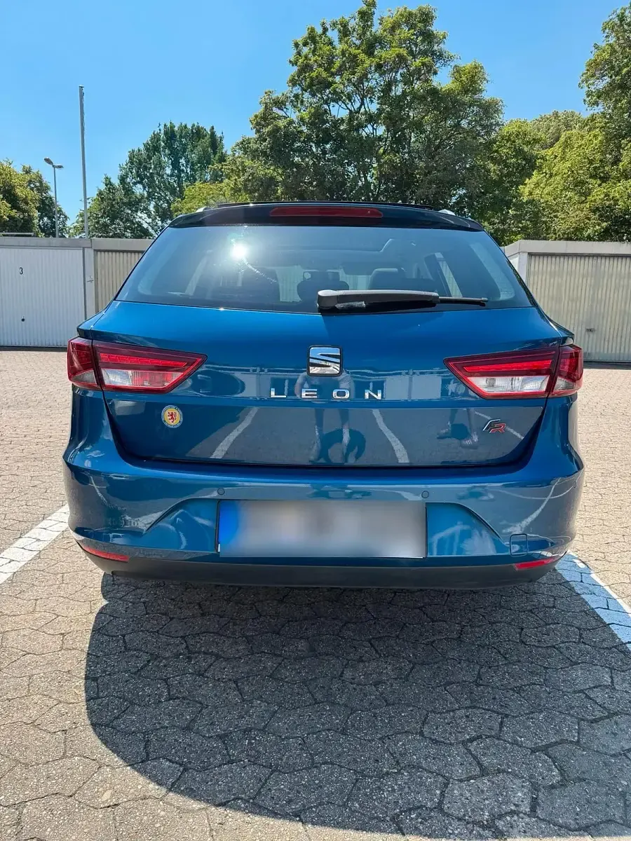 Gebraucht Seat Leon 122 PS (89 kW) 2014 Blau Kombi