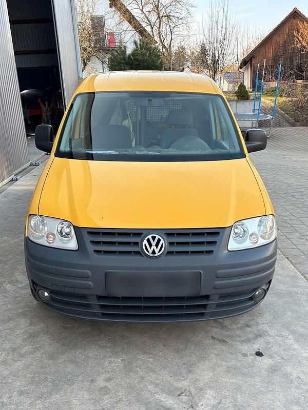 Gebraucht VW Caddy 69 PS (50 kW) 2006 Gelb Van / Kleinbus