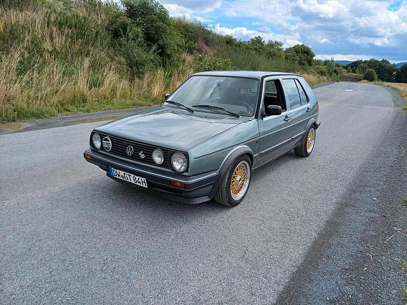 Grün Gebraucht 1988 VW Golf II GTD Limousine | 4.999 € - Bild 1/4