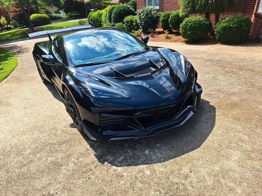 Neu Corvette ZR1 2026 Schwarz Cabrio