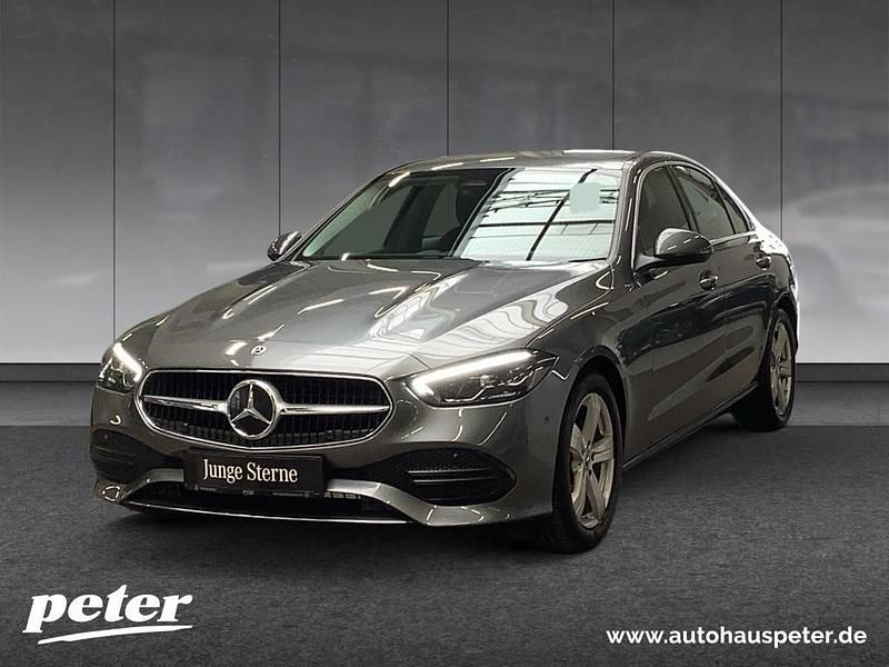 Selenitgrau metallic Gebraucht 2022 Mercedes C180 Avantgarde Limousine | 34.290 € (Fairer Preis) - Bild 1/4