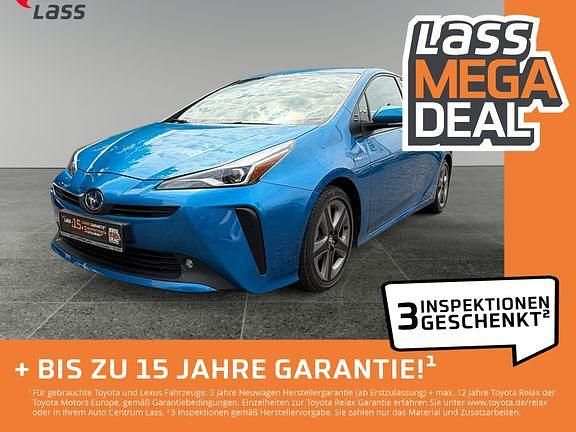 Reflex blau metallic Gebraucht 2019 Toyota Prius Comfort Kleinwagen | 21.980 € (Fairer Preis) - Bild 1/4