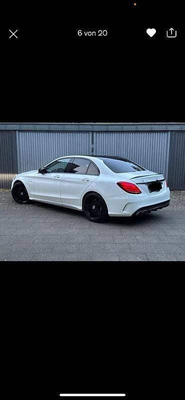 Weiß Gebraucht 2017 Mercedes C63 AMG AMG Limousine | 35.500 € (Superpreis) - Bild 1/4