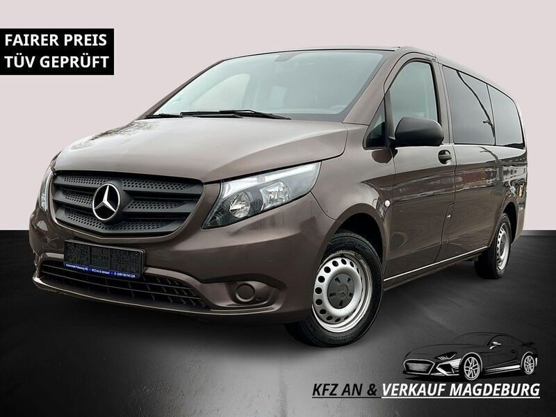 Braun Gebraucht 2017 Mercedes Vito Van / Kleinbus | 25.990 € - Bild 1/4