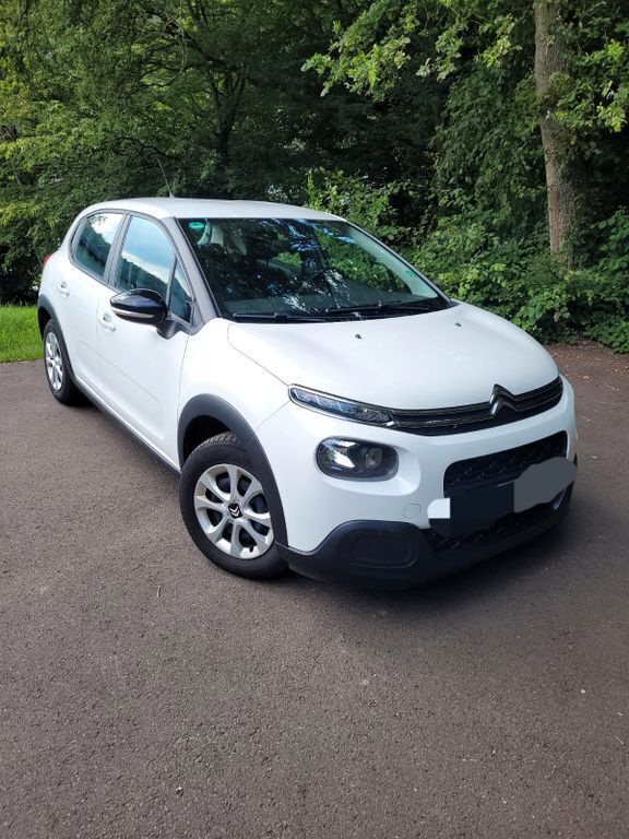 Weiß Gebraucht 2019 Citroën C3 Feel Kleinwagen | 8.700 € (Guter Preis) - Bild 1/4
