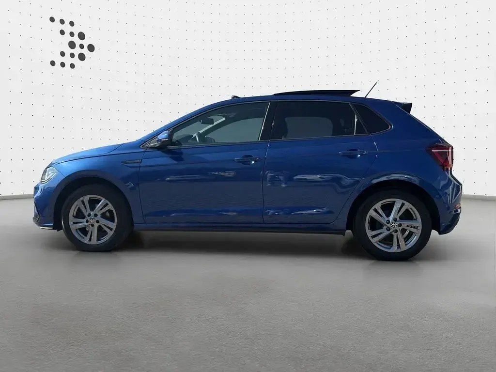 Gebraucht VW Polo R-line 95 PS (69 kW) 2022 Blau Kleinwagen