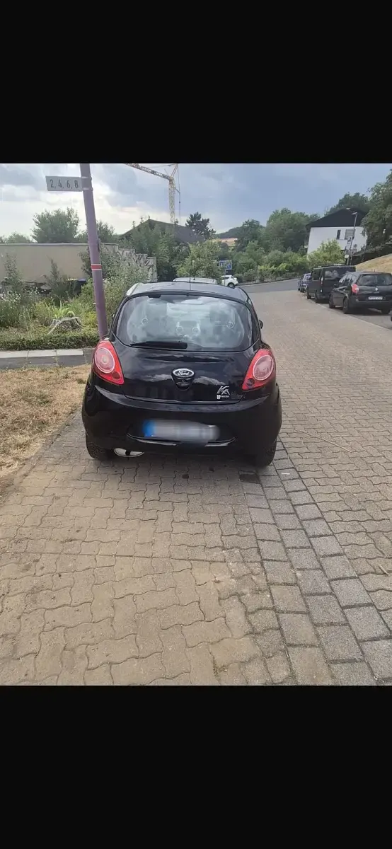 Gebraucht Ford Ka 69 PS (50 kW) 2009 Schwarz Kleinwagen