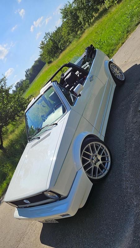 Gebraucht VW Golf Cabriolet 129 PS (94 kW) 1993 Weiß Cabrio