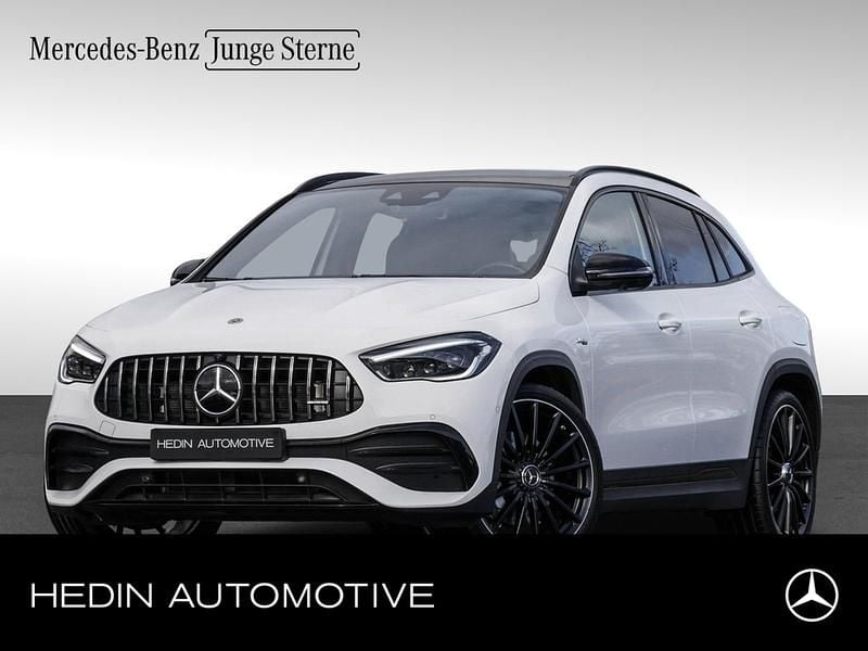 Weiß polarweiß Gebraucht 2023 Mercedes GLA35 AMG AMG SUV | 47.780 € (Fairer Preis) - Bild 1/4
