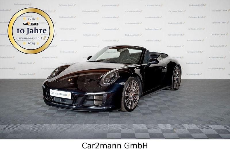 Schwarz Gebraucht 2018 Porsche 911 Carrera GTS Cabrio | 109.799 € (Guter Preis) - Bild 1/4
