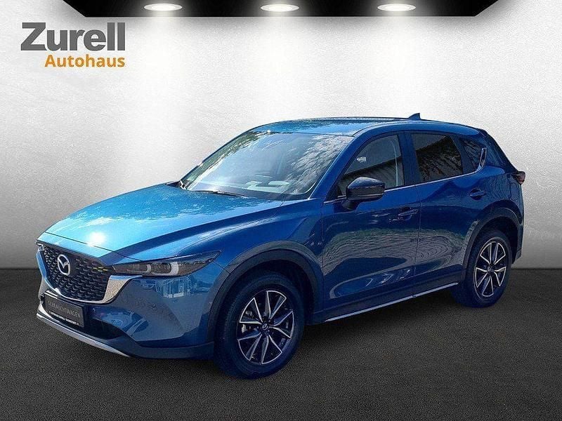 Eternal blue Gebraucht 2022 Mazda CX-5 Newground SUV | 28.980 € (Superpreis) - Bild 1/4