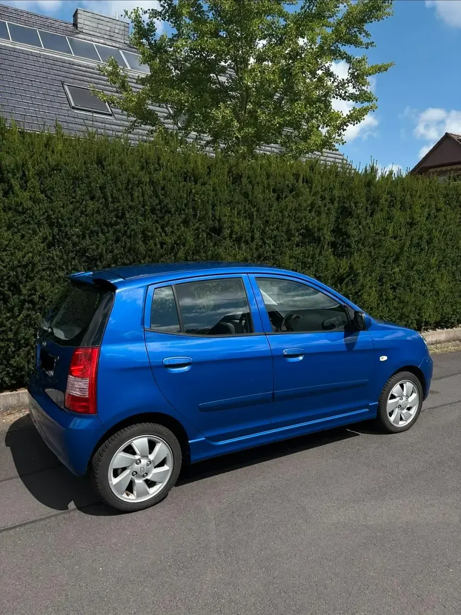 Gebraucht Kia Picanto EX 65 PS (47 kW) 2006 Blau Kleinwagen