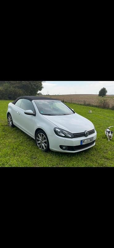 Gebraucht VW Golf Cabriolet 140 PS (102 kW) 2012 Weiß Cabrio
