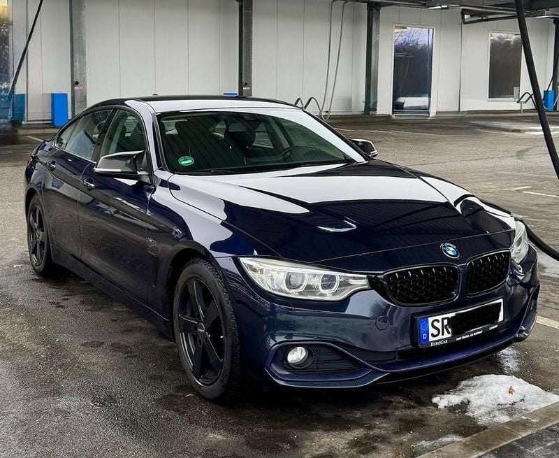 Blau Gebraucht 2014 BMW 420 Sport Line Coupé | 12.600 € (Guter Preis) - Bild 1/4
