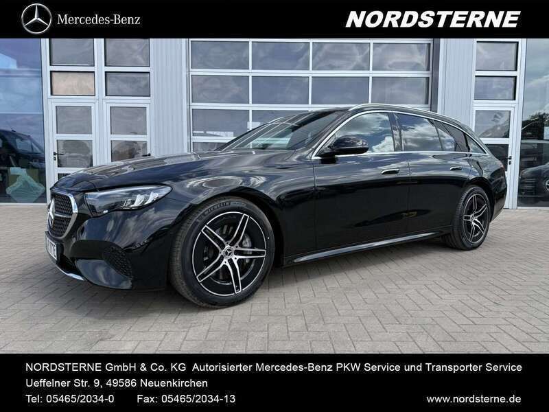 Lack obsidianschwarz Gebraucht 2024 Mercedes E300 Avantgarde Kombi | 59.888 € (Fairer Preis) - Bild 1/4