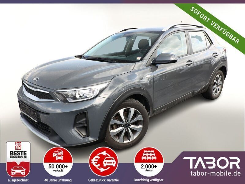 Grau Gebraucht 2021 Kia Stonic SUV | 16.388 € - Bild 1/4