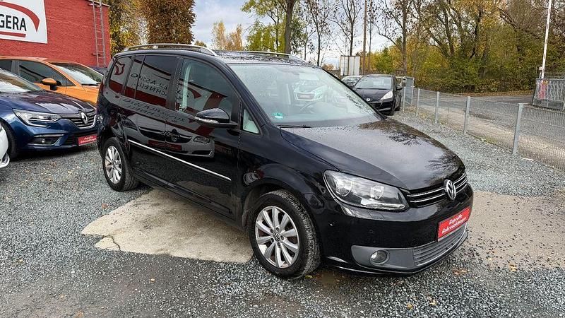 Gebraucht VW Touran 105 PS (77 kW) 2012 Schwarz Van / Kleinbus