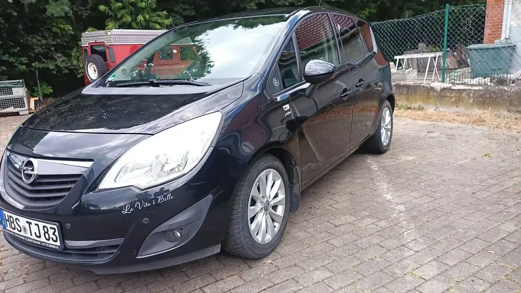 Gebraucht Opel Meriva Active 120 PS (88 kW) 2013 Schwarz Van / Kleinbus