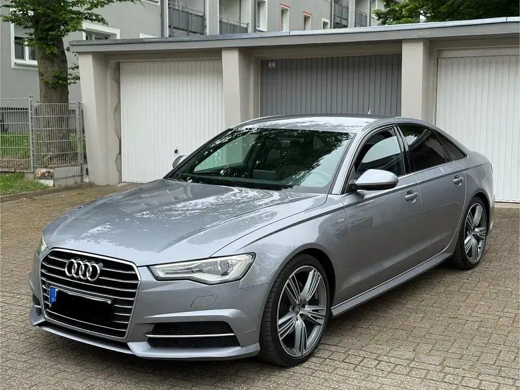 Second-hand Audi A6 S-Line 150 CP (110 kW) 2016 Gri Berlinǎ