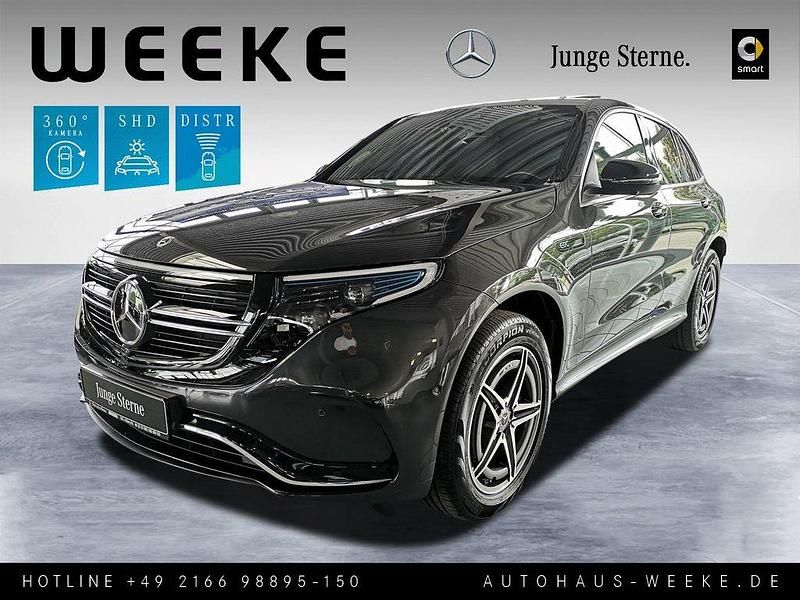 Grau Gebraucht 2022 Mercedes EQC400 AMG SUV | 43.837 € (Fairer Preis) - Bild 1/4