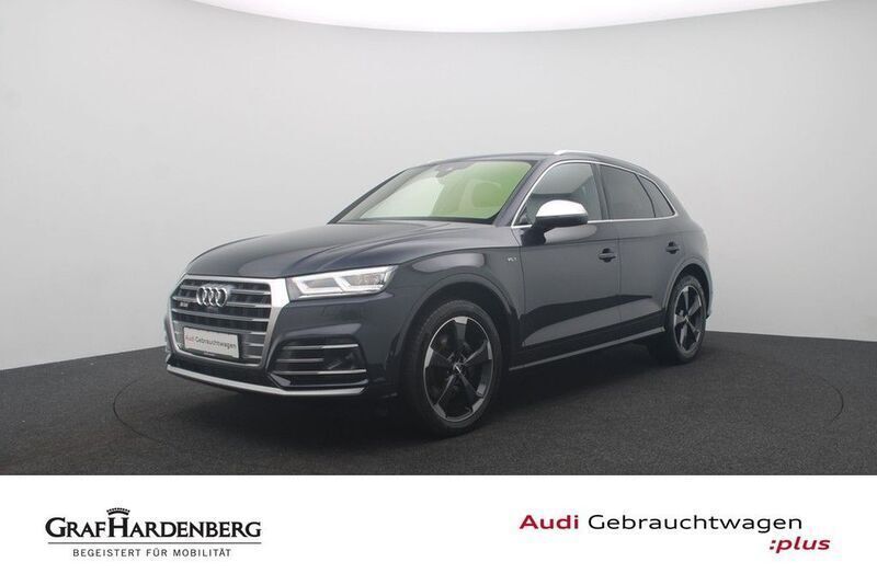 Mondscheinblau metallic Gebraucht 2018 Audi SQ5 Ambiente SUV | 44.480 € (Teuer) - Bild 1/4