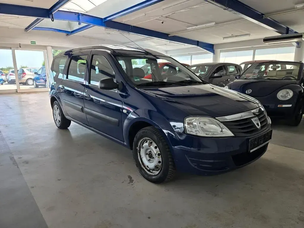 Gebraucht Dacia Logan MCV Ambiance 75 PS (55 kW) 2009 Blau Limousine