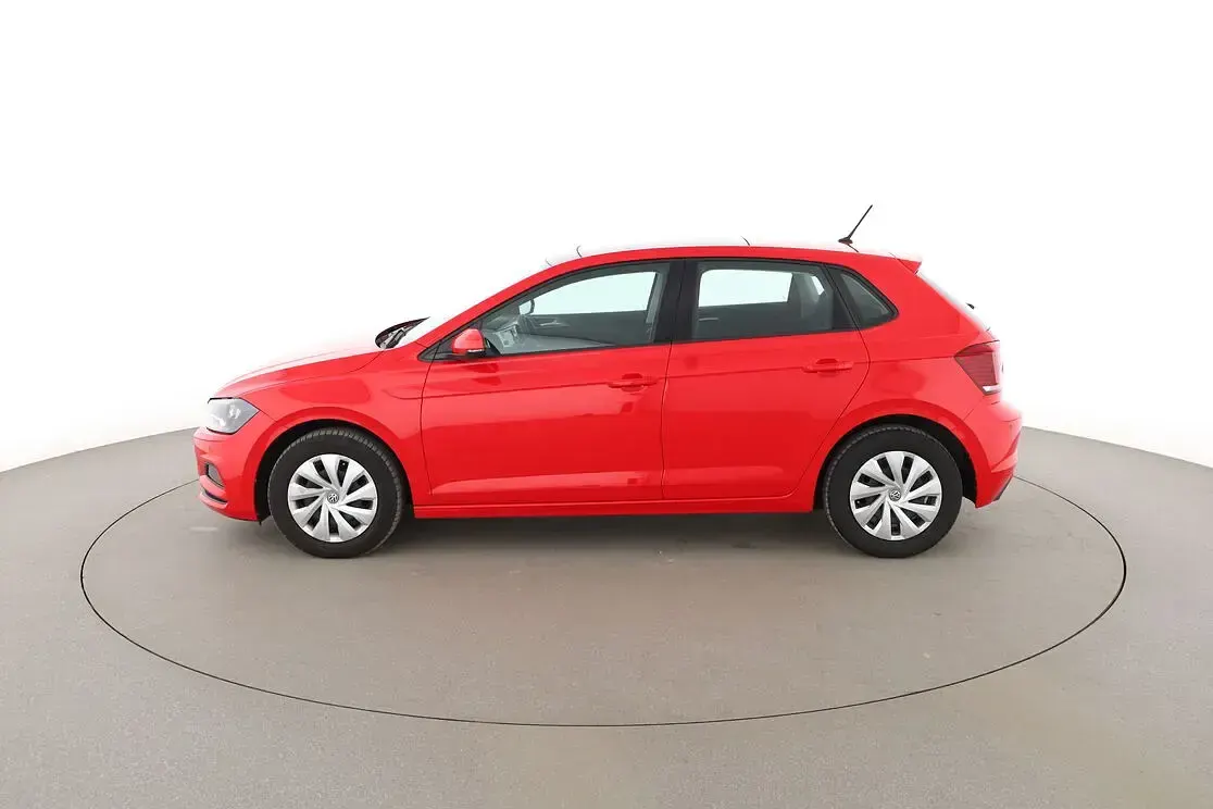 Gebraucht VW Polo Comfortline 95 PS (69 kW) 2019 Rot Kleinwagen