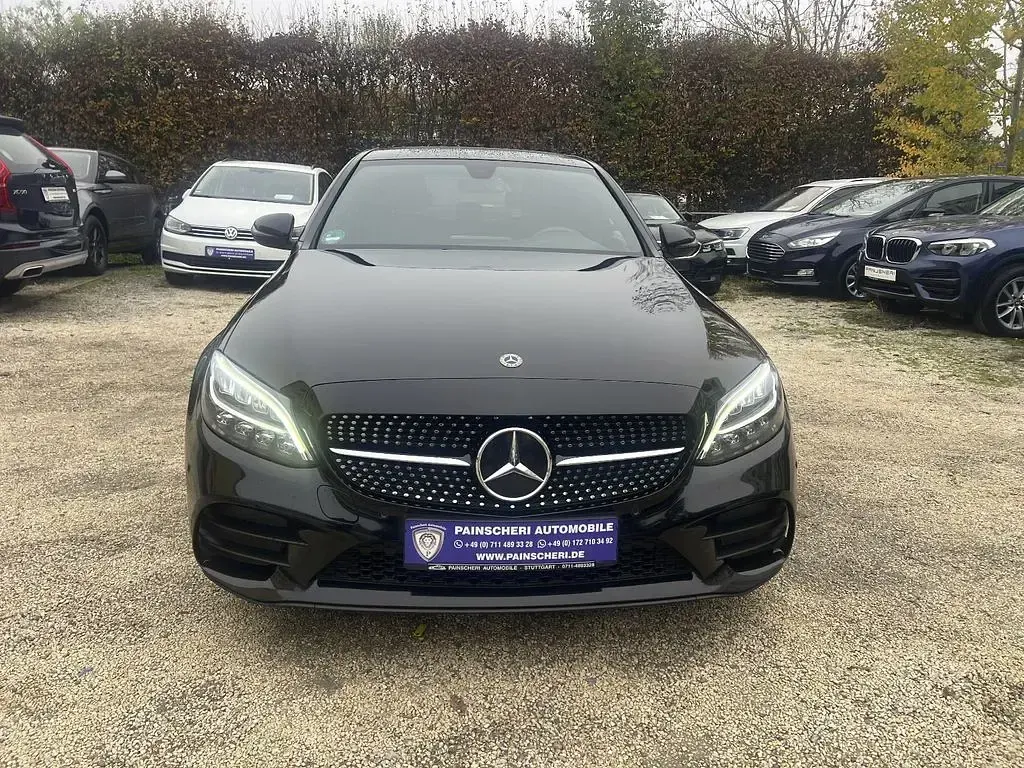 Gebraucht Mercedes C200 AMG line 160 PS (117 kW) 2018 Schwarz Limousine