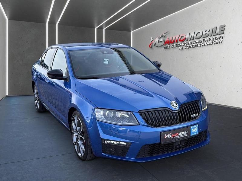 Gebraucht Skoda Octavia RS 184 PS (135 kW) 2015 Blau Kleinwagen