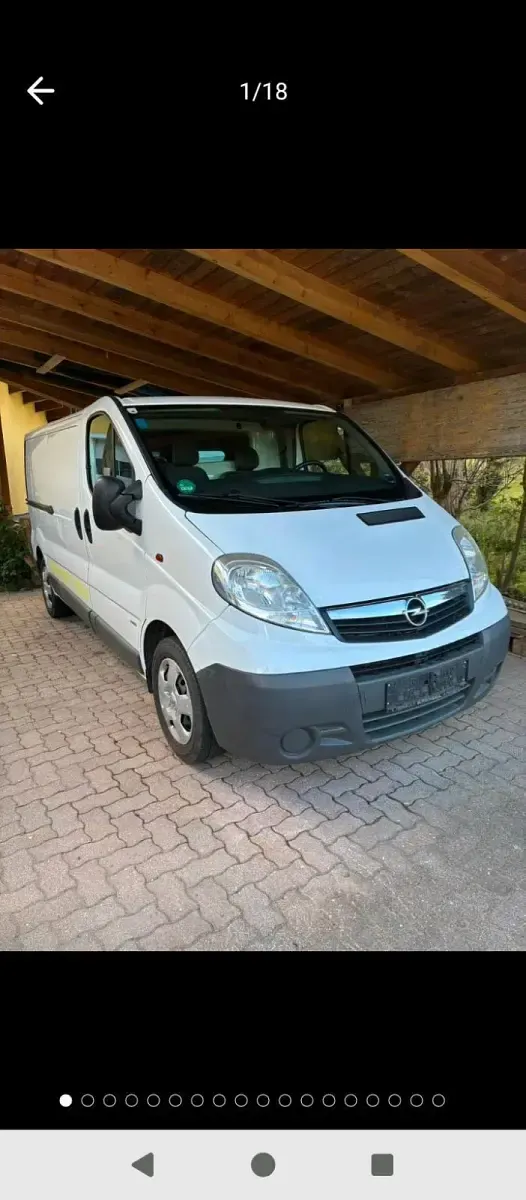 Brugt Opel Vivaro 114 HK (83 kW) 2012 Hvid MPV