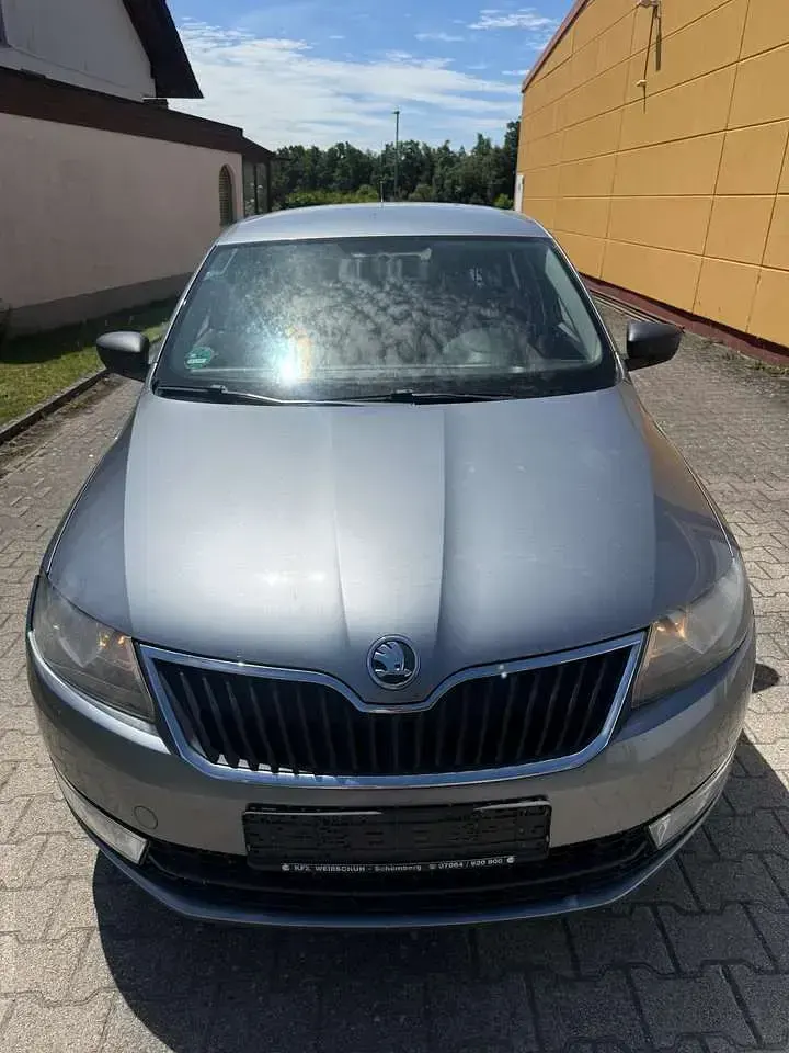 Gebraucht Skoda Rapid Active 86 PS (63 kW) 2013 Platingrau metallic Kleinwagen