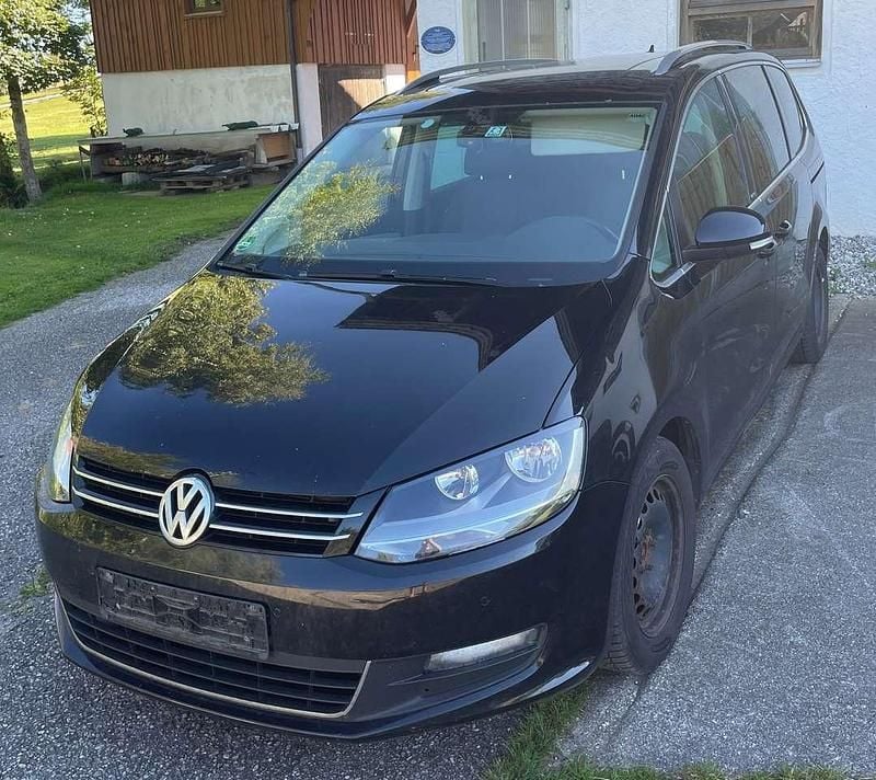 Schwarz Gebraucht 2012 VW Sharan Style Van / Kleinbus | 5.000 € - Bild 1/4