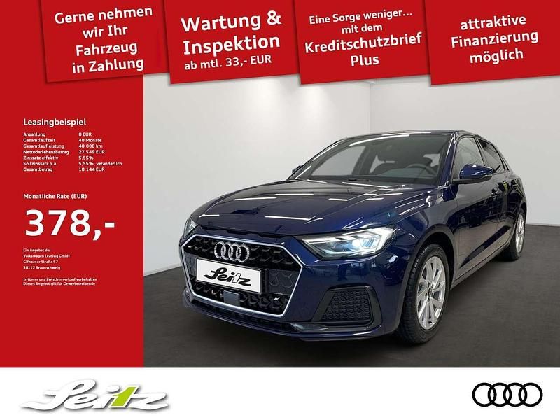 Blau Neu 2025 Audi A1 Sportback Advanced Plus Kleinwagen | 27.549 € (Fairer Preis) - Bild 1/3