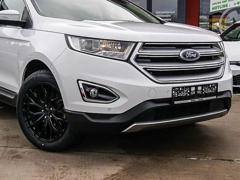 Gebraucht Ford Edge Titanium 180 PS (132 kW) 2017 Liquid weiß (metallic) SUV