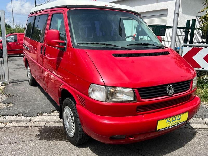 Second-hand VW Multivan 116 CP (85 kW) 1997 Roșu Monovolum