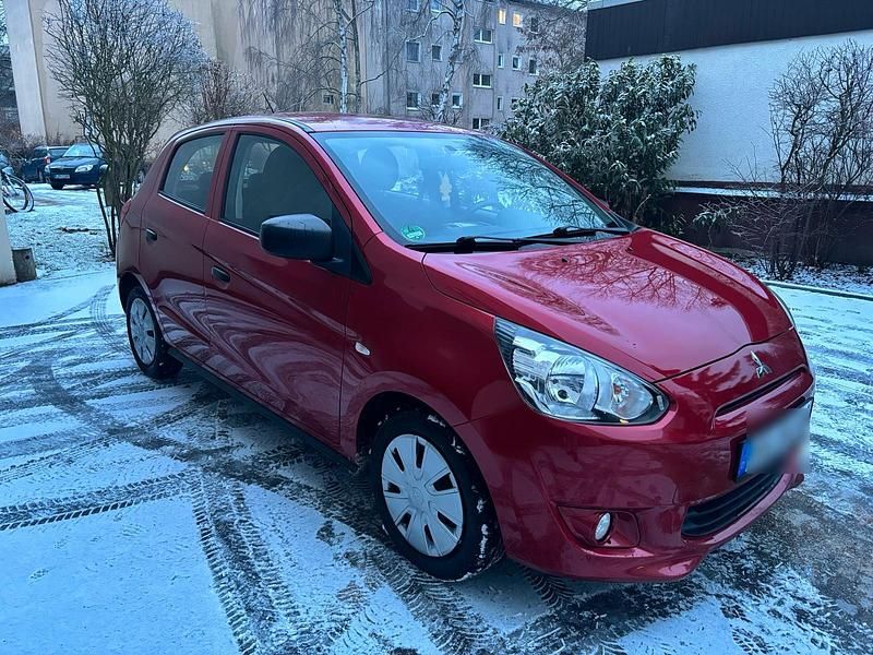 Rot Gebraucht 2015 Mitsubishi Space Star Kleinwagen | 4.650 € (Fairer Preis) - Bild 1/4