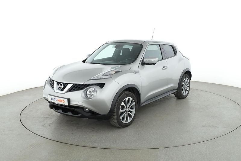 Grau Gebraucht 2015 Nissan Juke Tekna SUV | 13.870 € (Etwas zu teuer) - Bild 1/3