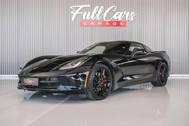 Schwarz Gebraucht 2018 Chevrolet Corvette Stingray Sport Cabrio | 78.650 € - Bild 1/4
