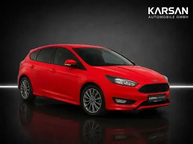 Gebraucht Ford Focus ST-Line 140 PS (102 kW) 2018 Rot Kleinwagen